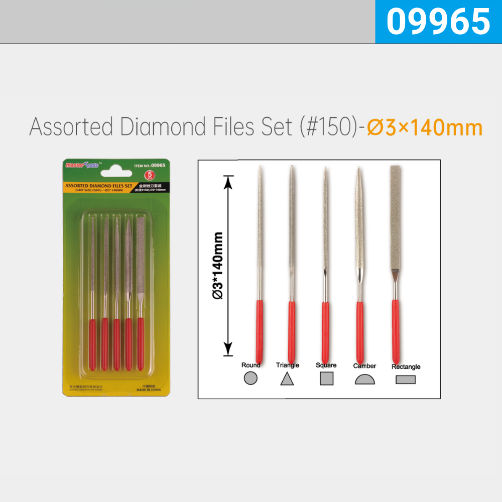 Assorted Diamond Files Set (#150)