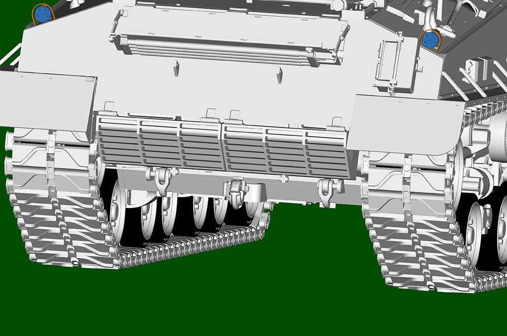 1:16 M4A3E8 Medium Tank - Late