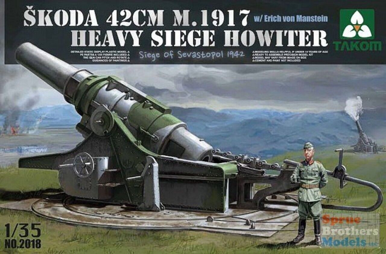 1:35 SKODA 42cm M1917 Heavy Siege Howitzer
