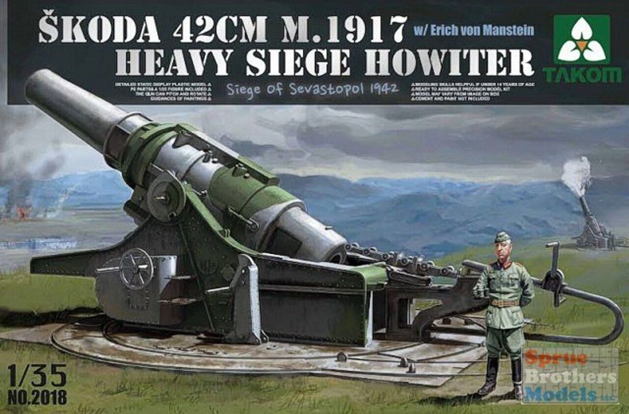 1:35 SKODA 42cm M1917 Heavy Siege Howitzer