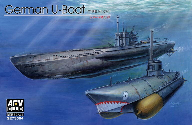 1:350 German U-Boat Type VIIC/41
