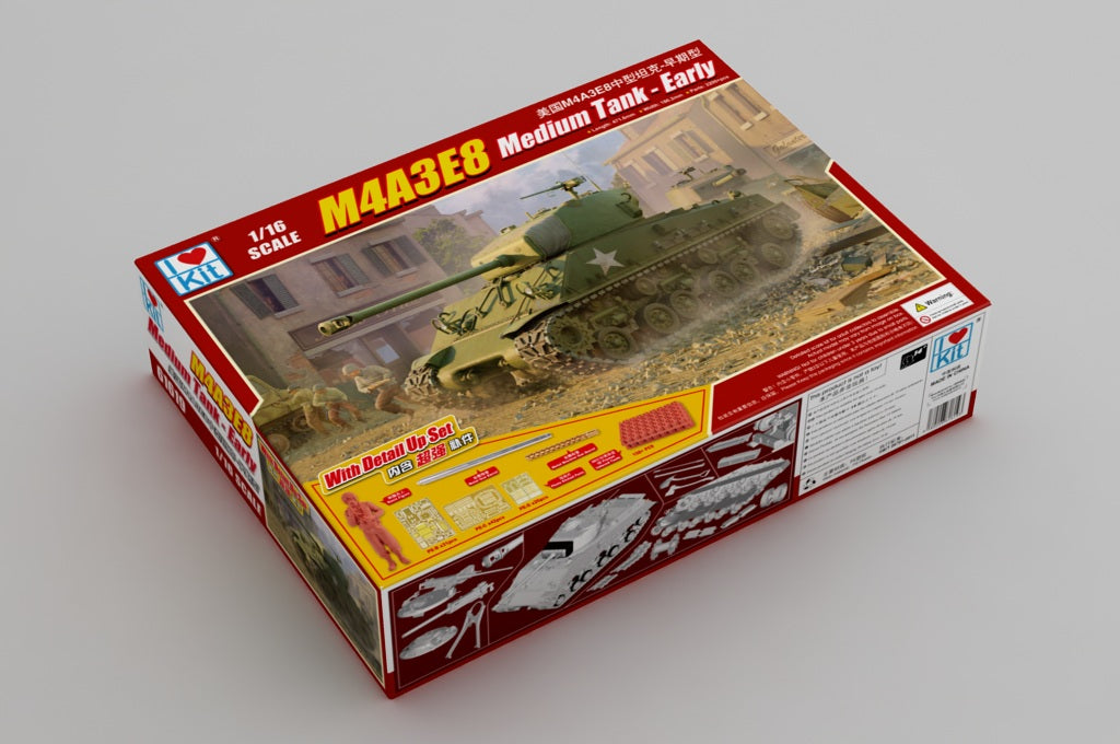1:16 M4A3E8 Medium Tank - Early