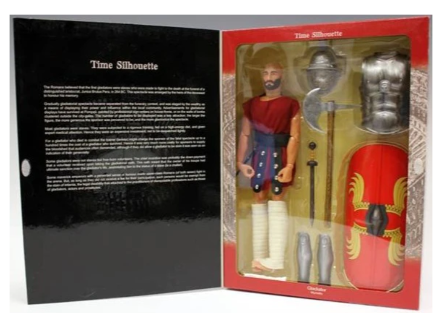 1:06 GLADIATOR MYRMILLO ACTION FIGURE BY IGNITE TOYS