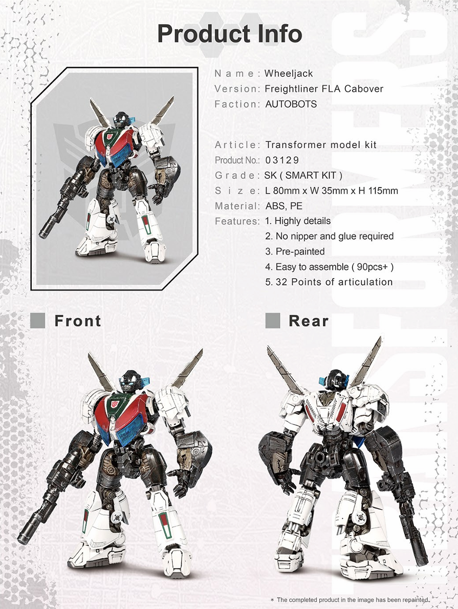 Transformers Bumblebee Wheeljack Smart Kit