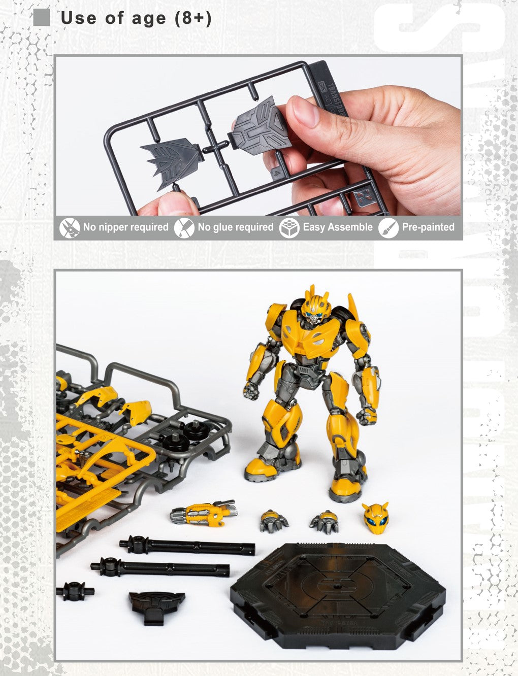 Transformers Bumblebee B-127 Cybertron Smart Kit