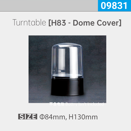 Display Turntable [H83-Dome Cover]