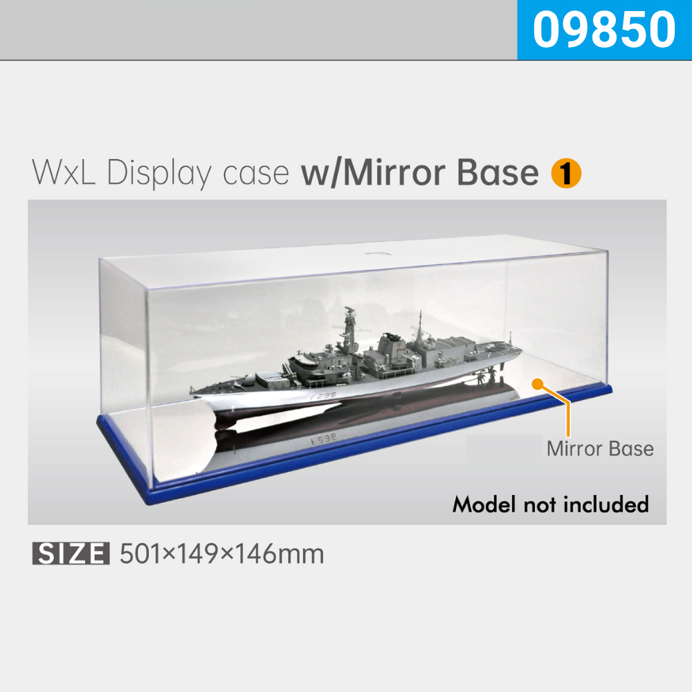 WxL Display Case w/Mirror Base 1