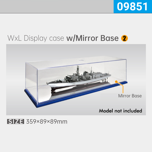 WxL Display Case w/Mirror Base 2