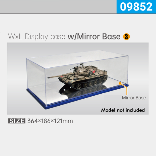 WxL Display Case w/Mirror Base 3