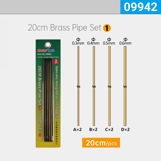 20cm Brass Pipe Set (Type 1)