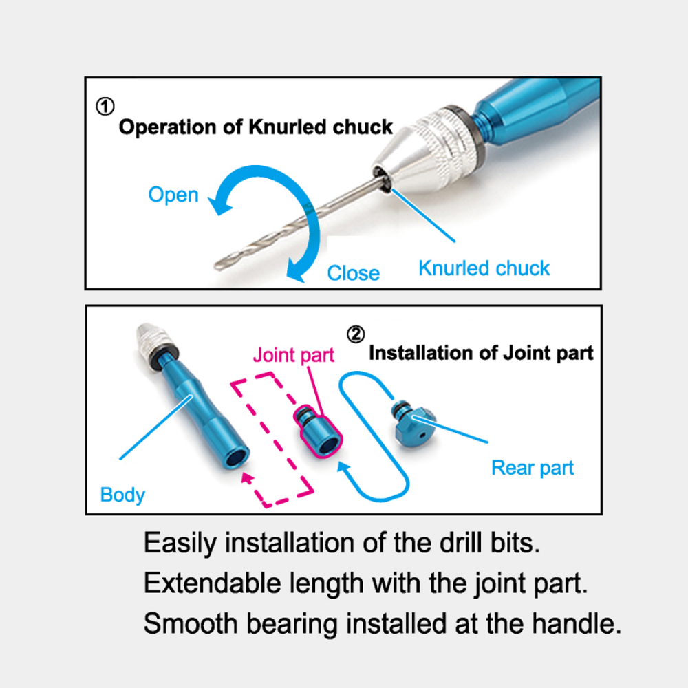 High Quality Micro Hand Drill