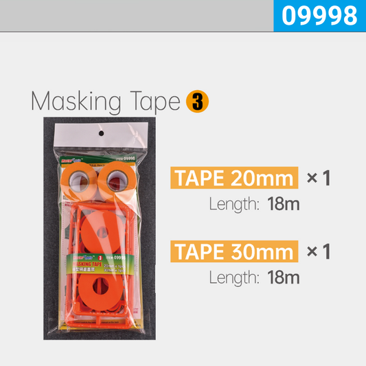 Masking Tape ③20mm*1 , 30mm*1