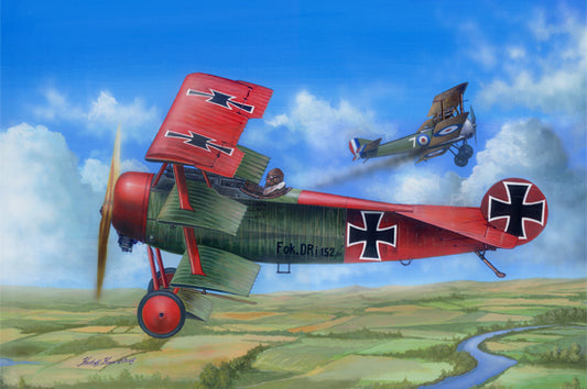 1:24 Fokker Dr.I