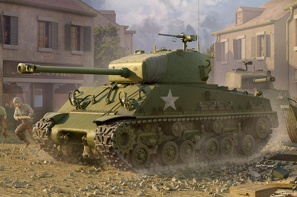 1:16 M4A3E8 Medium Tank - Early