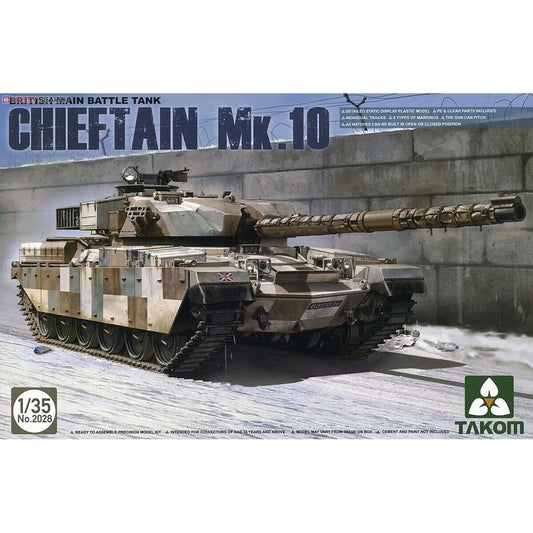 1:35 British Main Battle Tank Cheiftain Mk.10