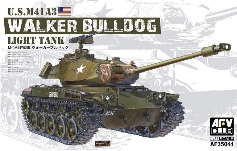 1:35 U.S. M41A3 Walker Bulldog Light Tank