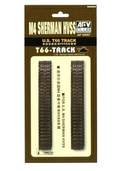 1:35 M4 Sherman HVSS T66 Tracks