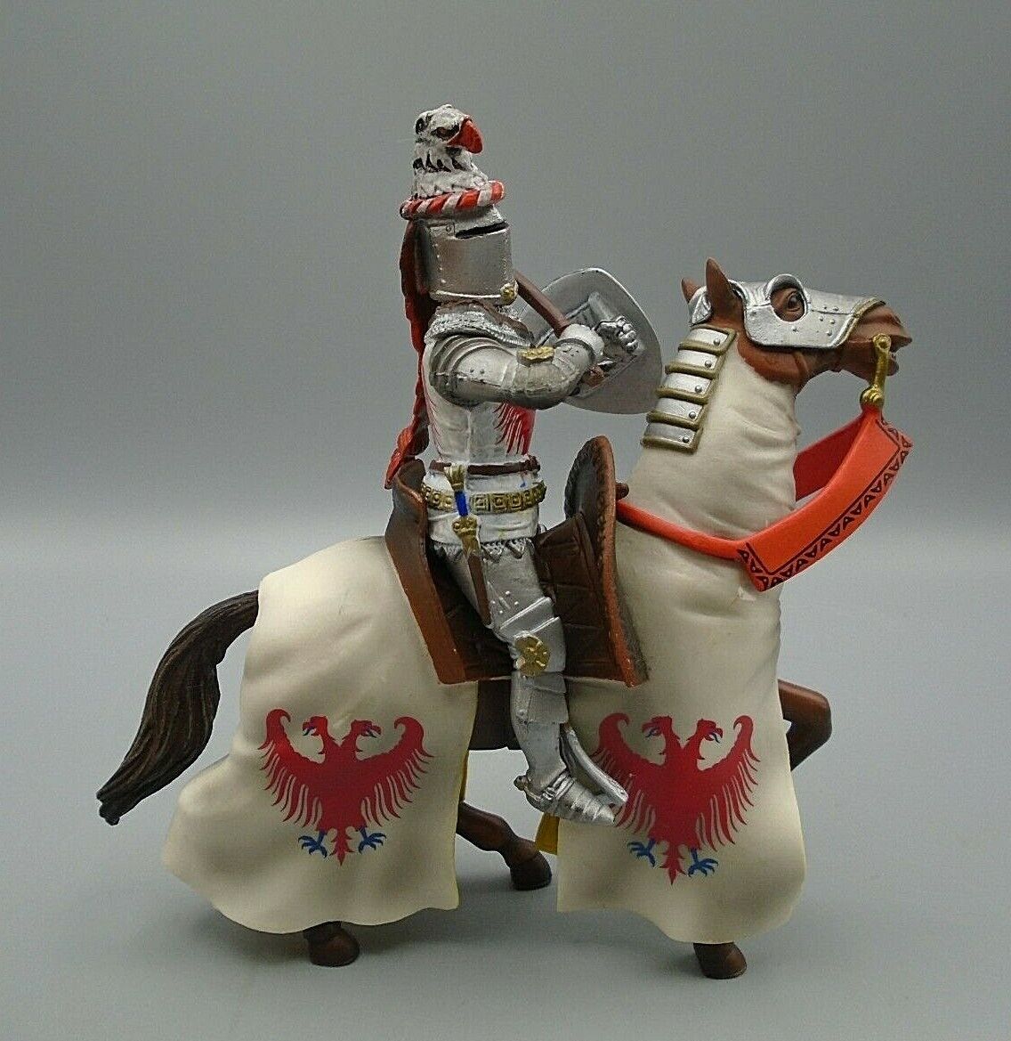 1:18 90MM ENGLISH KNIGHT & WARHORSE