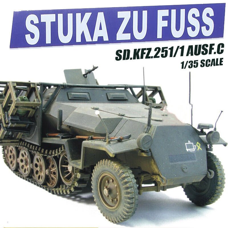 1:35 Sd. Kfz. 251/1 Ausf. C Stuka Zu Fuss