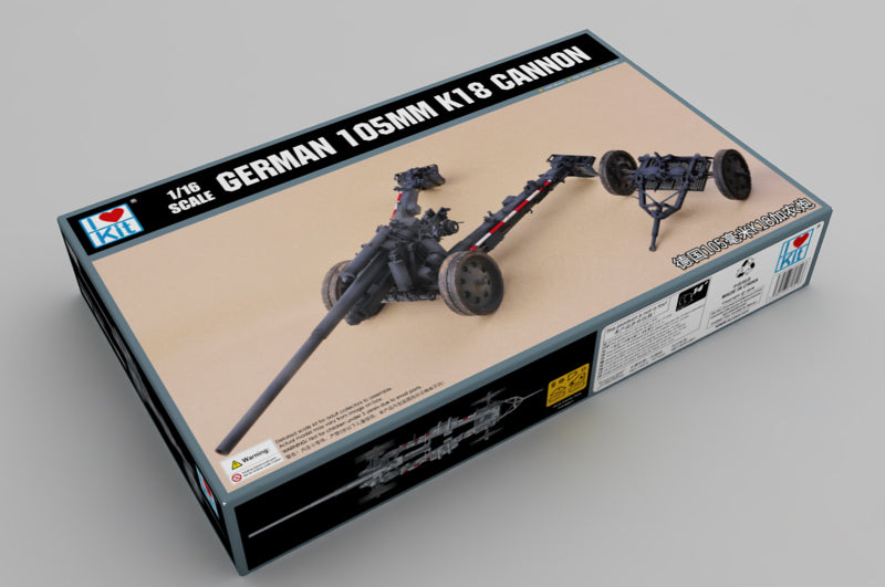 1:16 German 105mm K18 Cannon