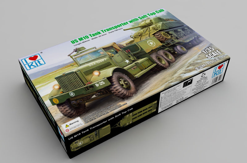 1:35 M19 Tank Transporter with Soft Top Cab