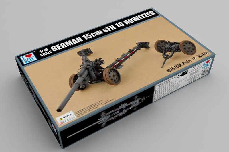 1:16 German 15cm SFH 18 Howitzer