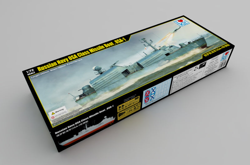 1:72 Russian Navy OSA Class Missile Boat , OSA-1