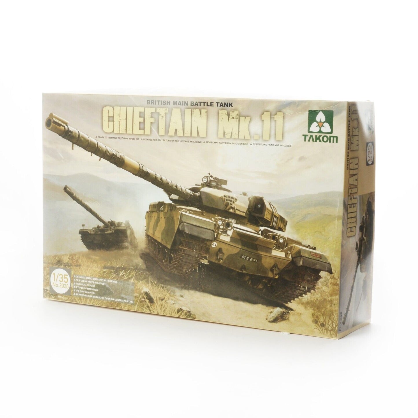 1:35 British Main Battle tank Cheiftain Mk.11