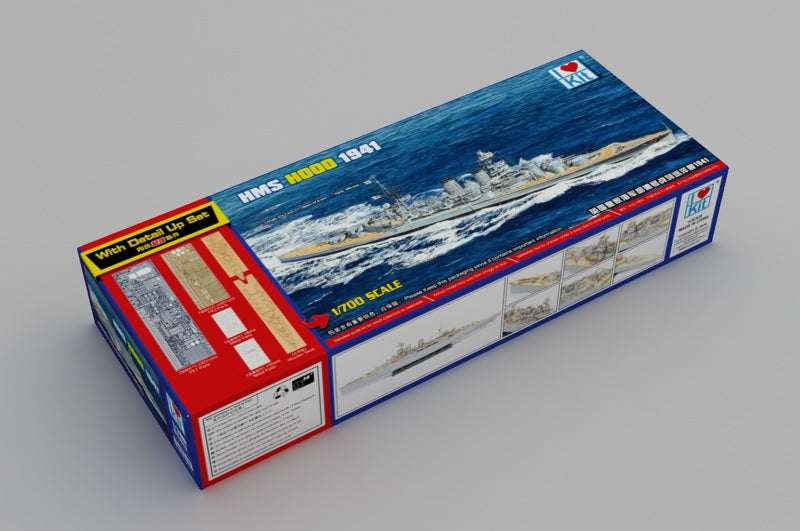 1:700 Top Grade HMS HOOD 1941