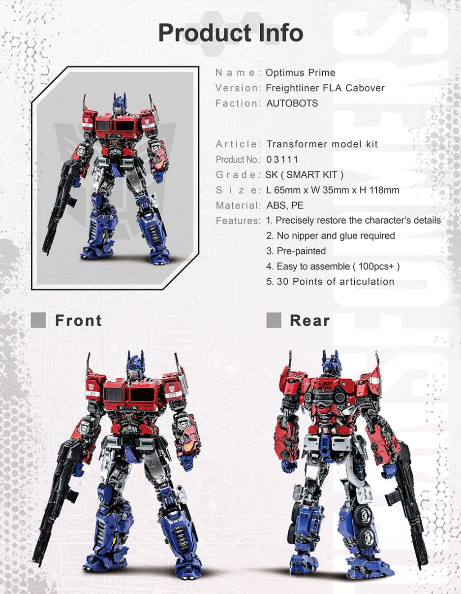 Transformers Bumblebee Optimus Prime Smart Kit