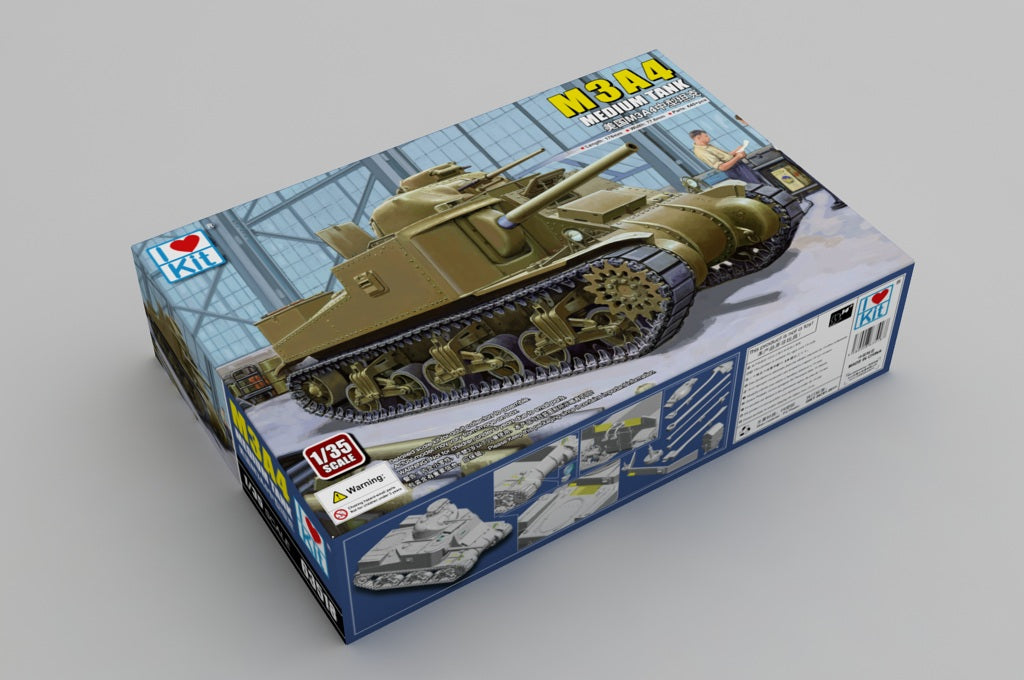 1:35 M3A4 Medium Tank