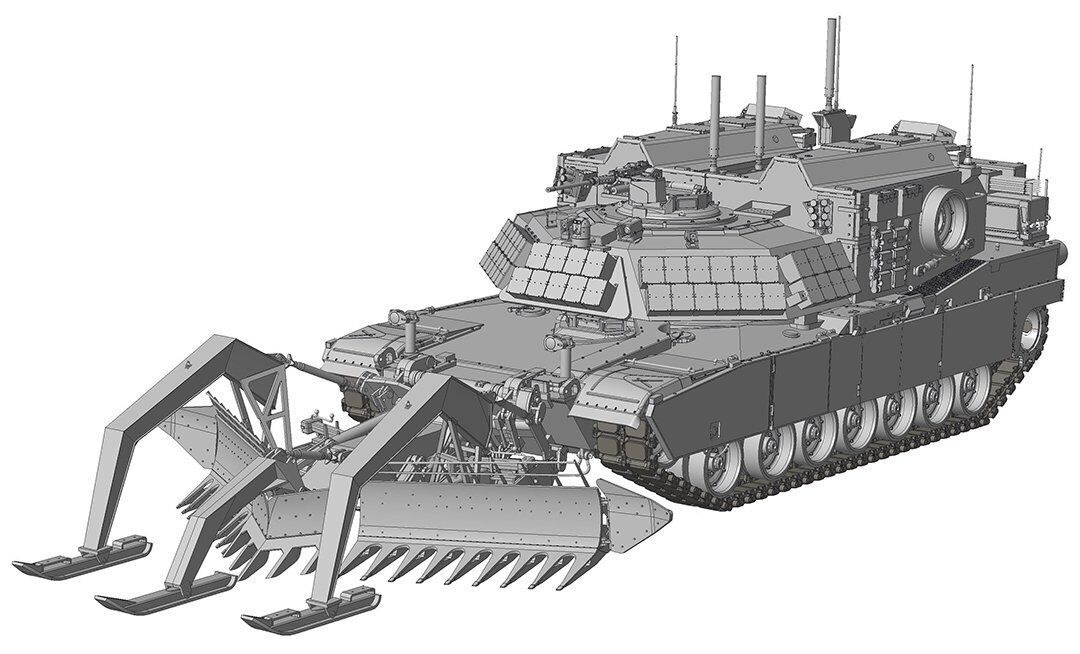 1:35 M1 Assault Breacher Vehicle (ABV) M1150 with Mine Plow