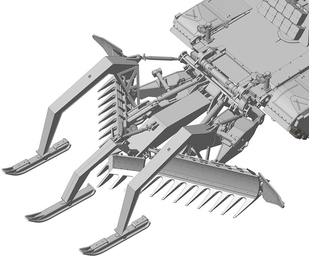 1:35 M1 Assault Breacher Vehicle (ABV) M1150 with Mine Plow