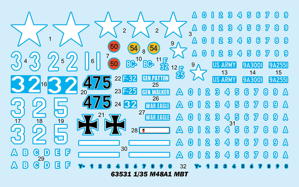 1:35 M48A1 MBT