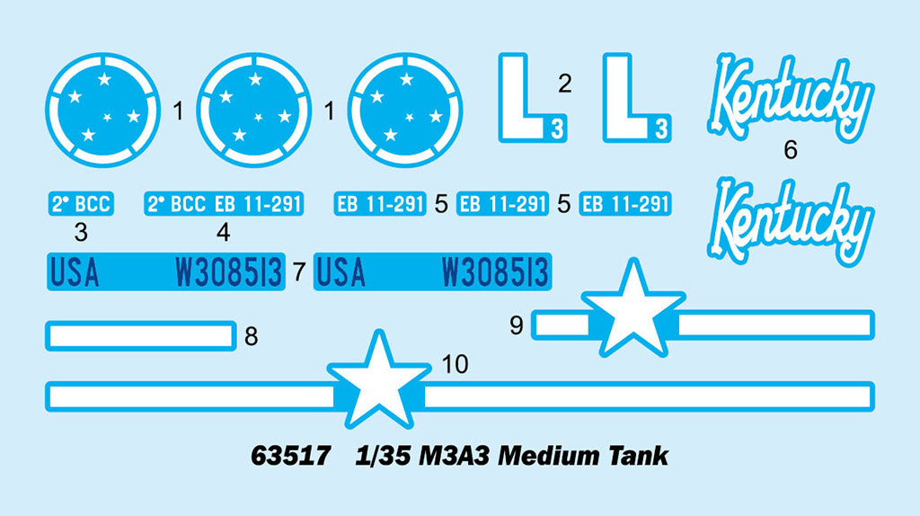 1:35 M3A3 Medium Tank