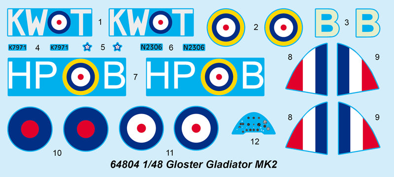 1:48 Gloster Gladiator MK2