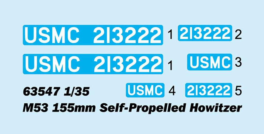 1:35 M53 155mm Self-Propelled Howitzer