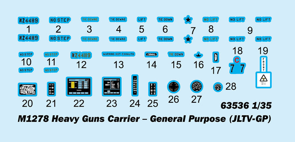 1:35 M1278 Heavy Guns Carrier – General Purpose (JLTV-GP)