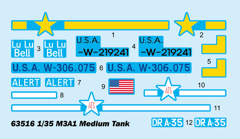 1:35 M3A1 Medium Tank