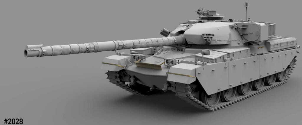 1:35 British Main Battle Tank Cheiftain Mk.10