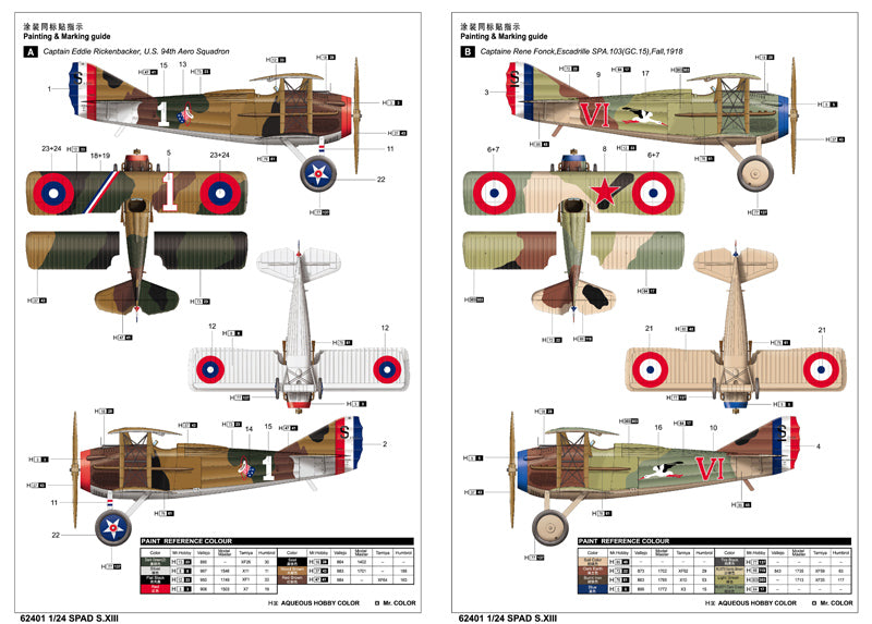 1:24 SPAD S.XIII