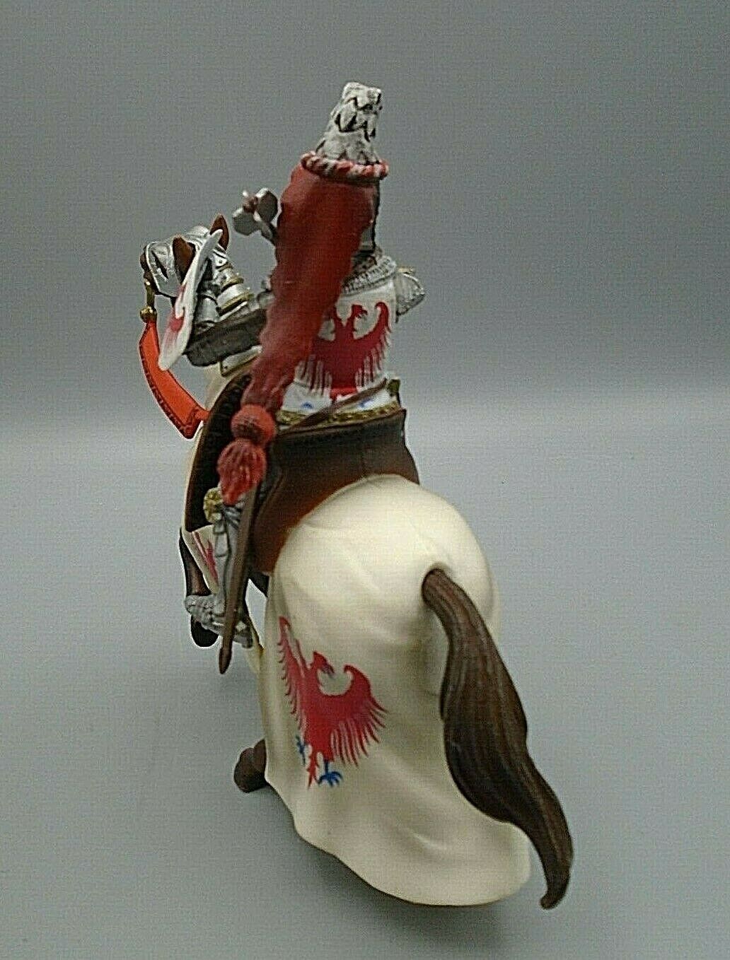 1:18 90MM ENGLISH KNIGHT & WARHORSE