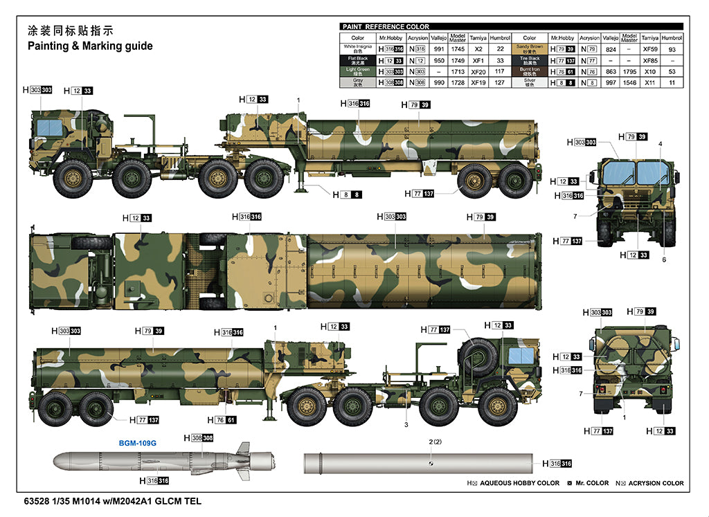 1:35 M1014 w/M2042A1 GLCM TEL