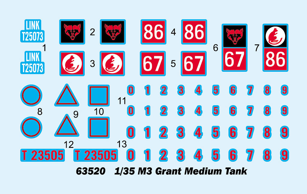 1:35 M3 Grant Medium Tank