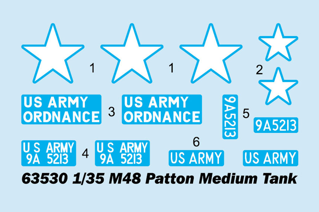 1:35 M48 Patton Medium Tank