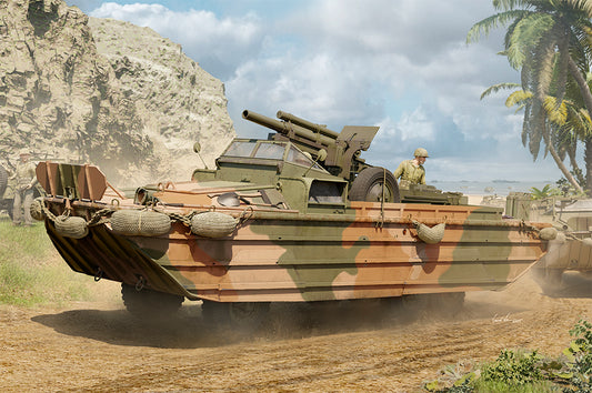 1:35 GMC DUKW-353 with 105mm Howitzer