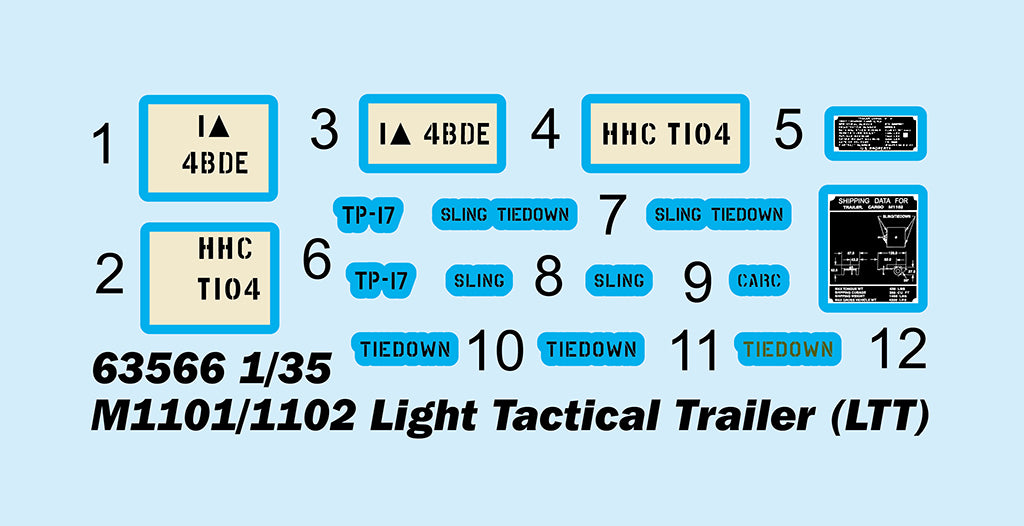1:35 M1101/1102 Light Tactical Trailer (LTT)
