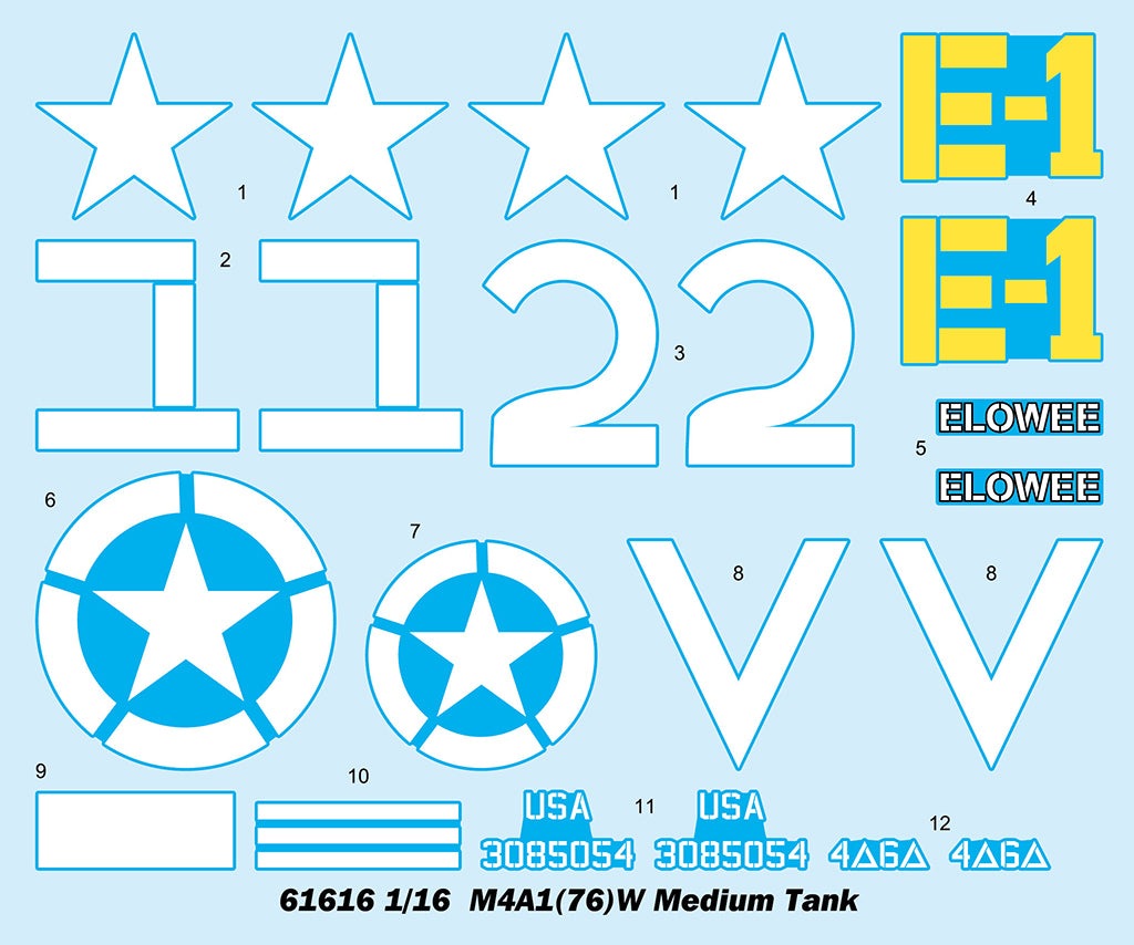 1:16 M4A1(76)W Medium Tank