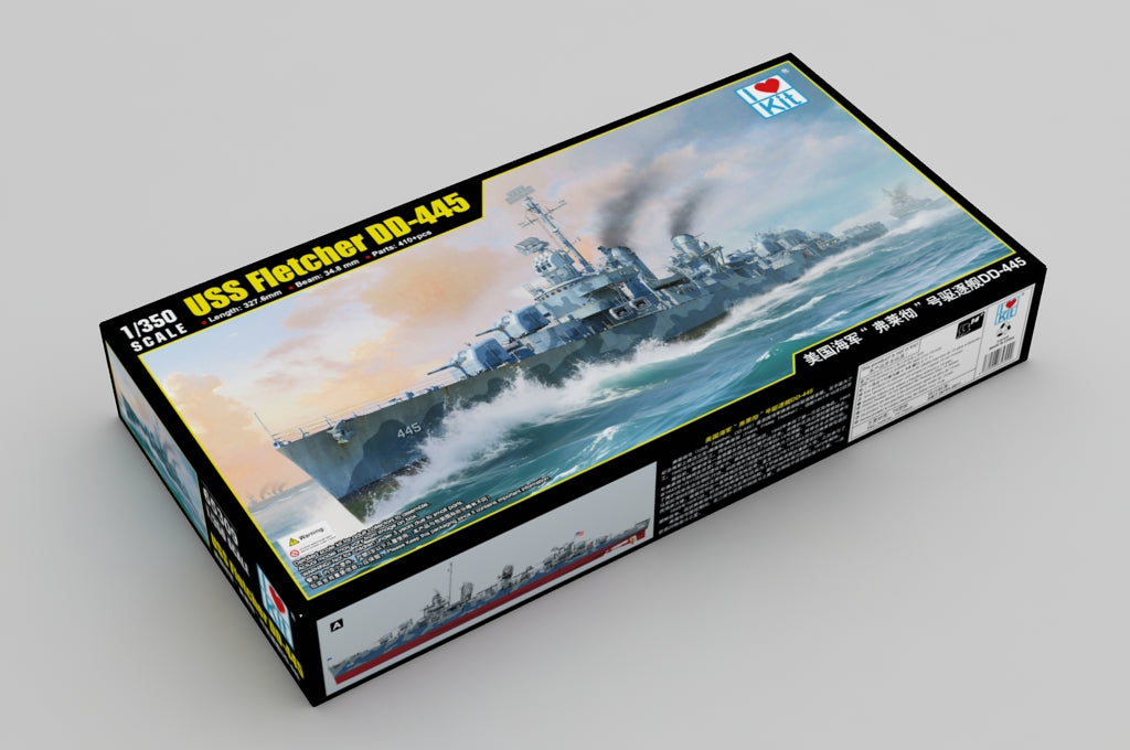 1:350 USS Fletcher DD-445