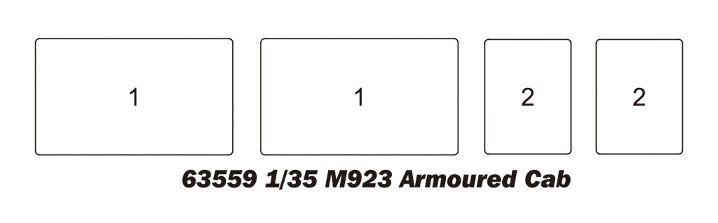 1:35 M923 Armoured Cab